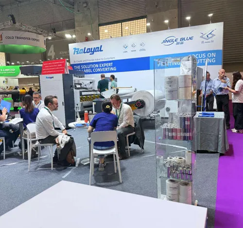 Raloyal успішна завершуе дзень 1 у Labelexpo Barcelo