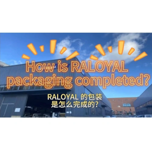 Як завяршаецца ўпакоўка Raloyal?